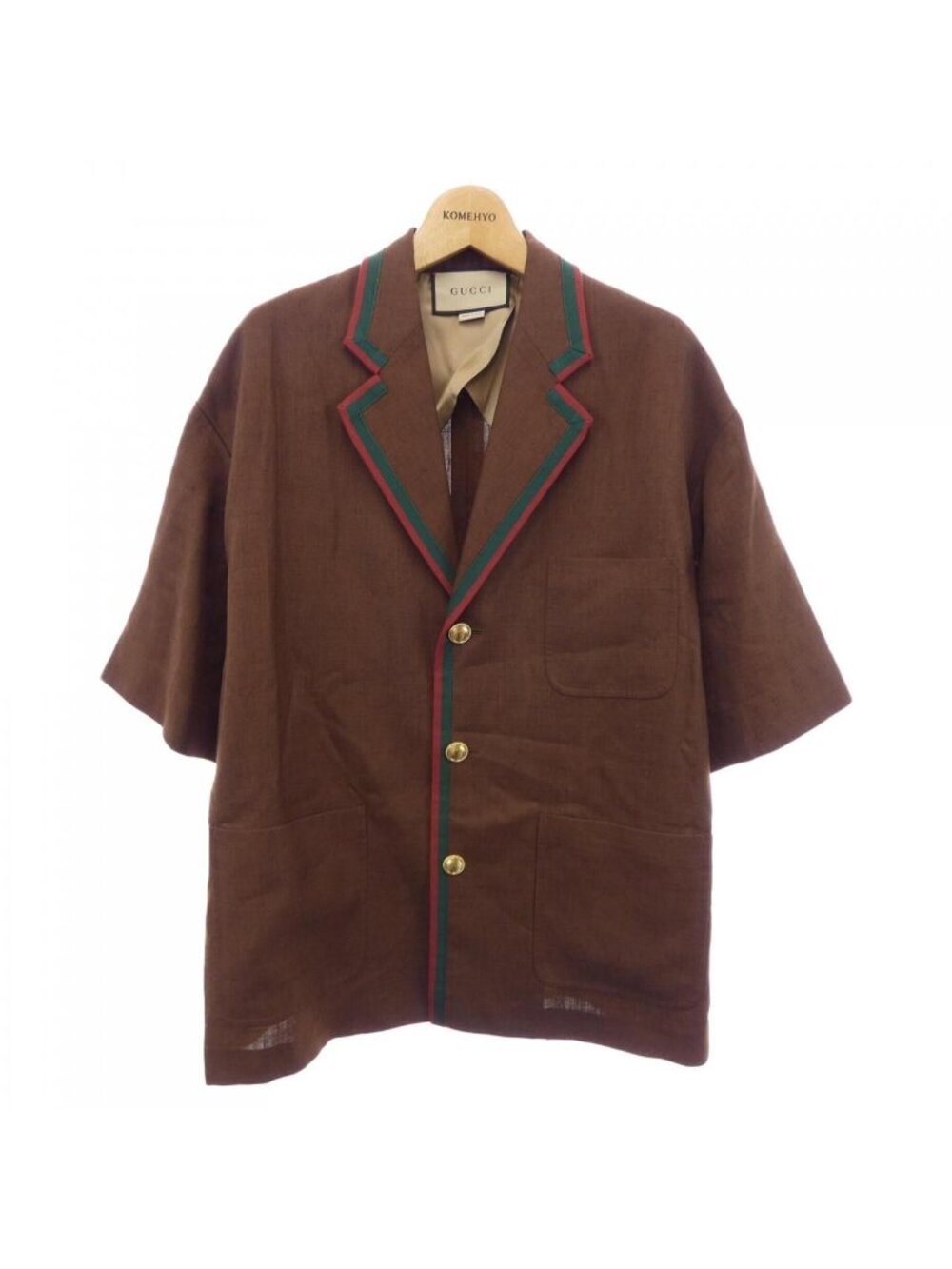 Gucci Zafhj Jacket Brown